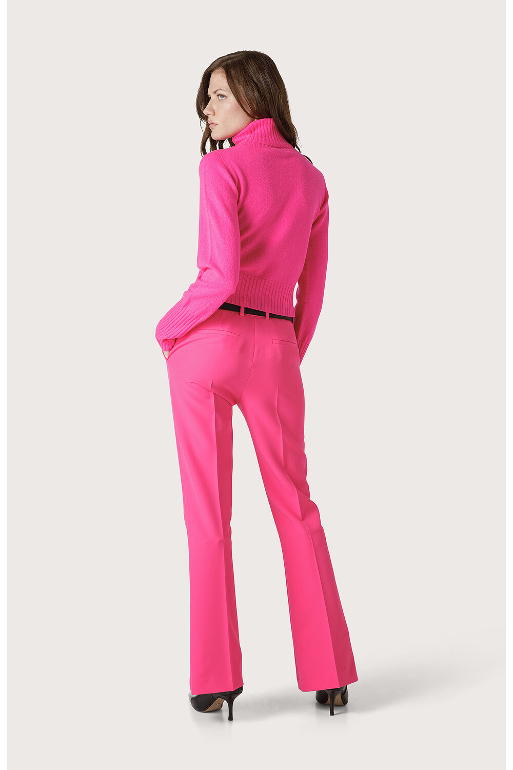 Nohavice fucsia unito tecnico bielastico – Obrázok 3