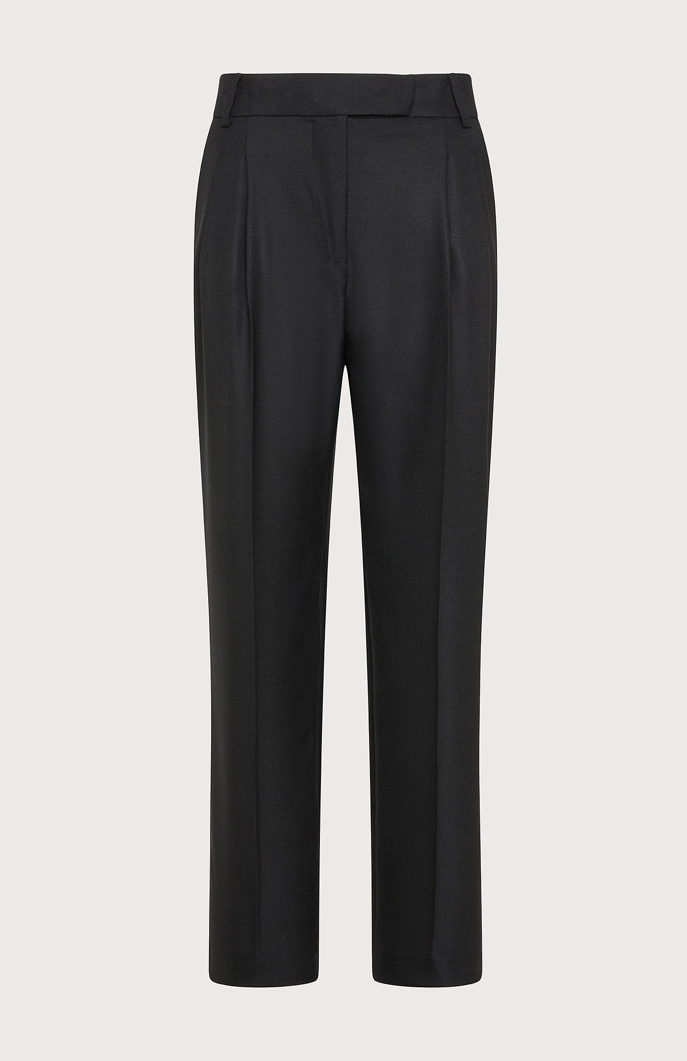 Nohavice nero natte misto lana bistretch