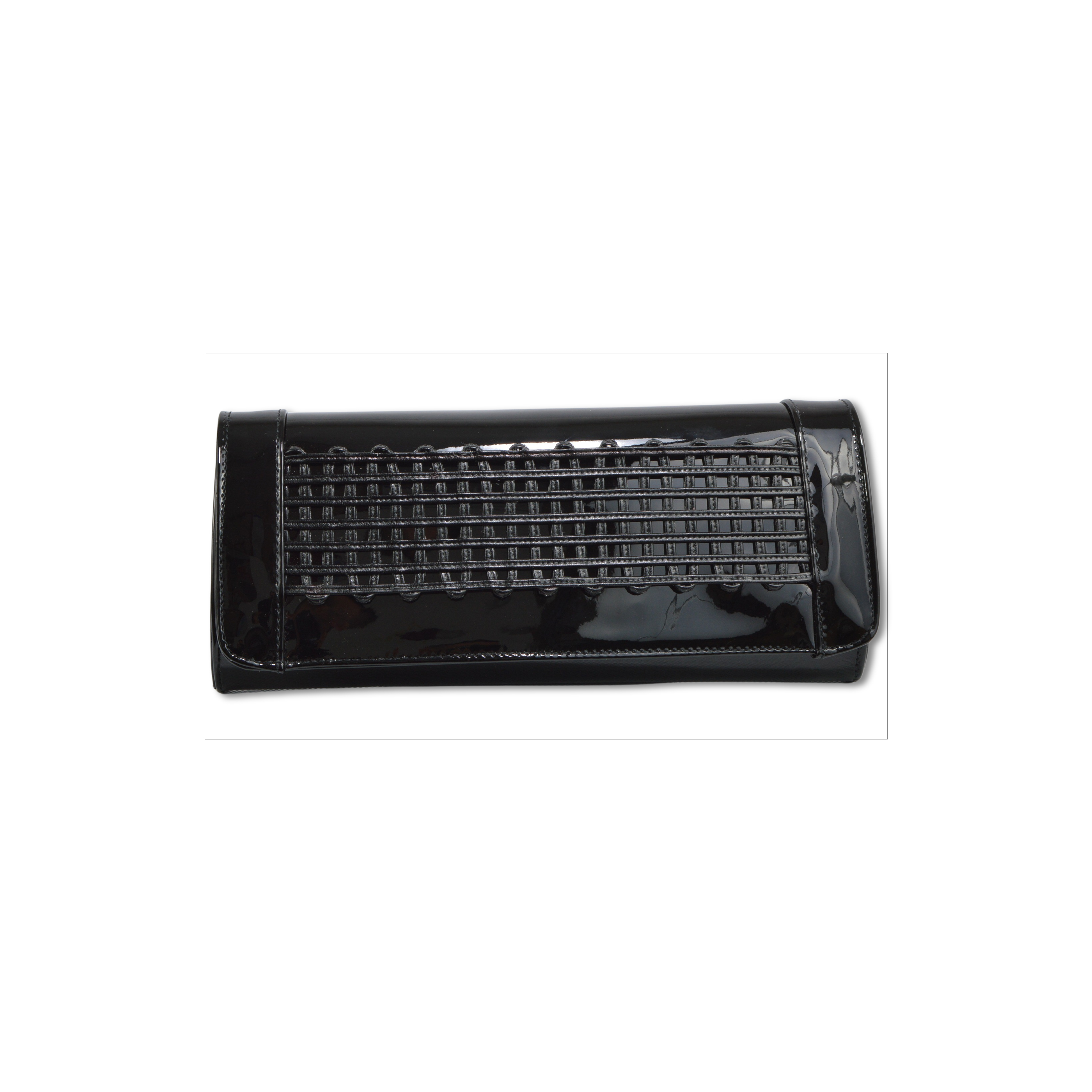 Kabelka vernice nero-liz nero