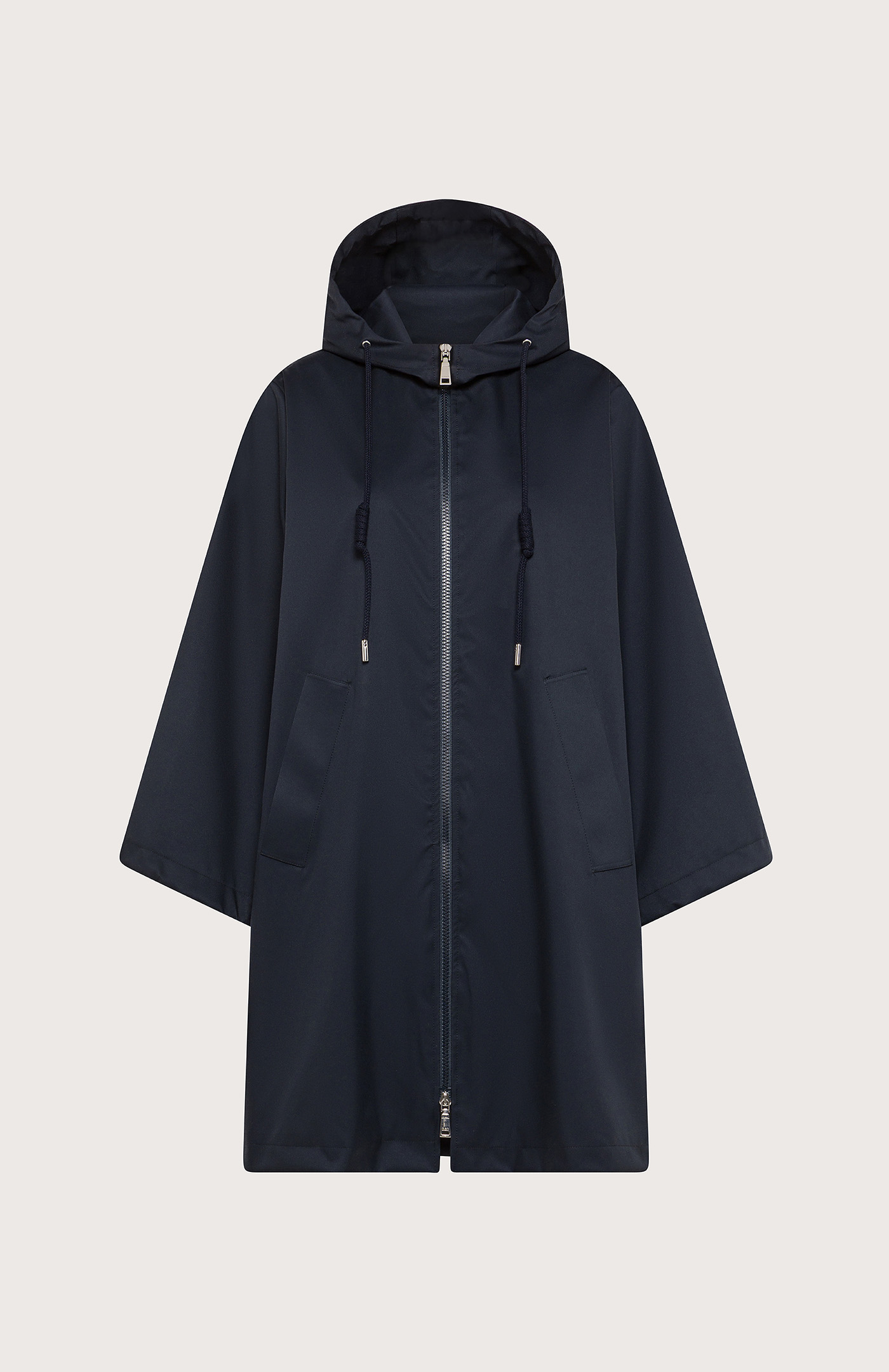 Pončo blu unito tecnico accoppiato