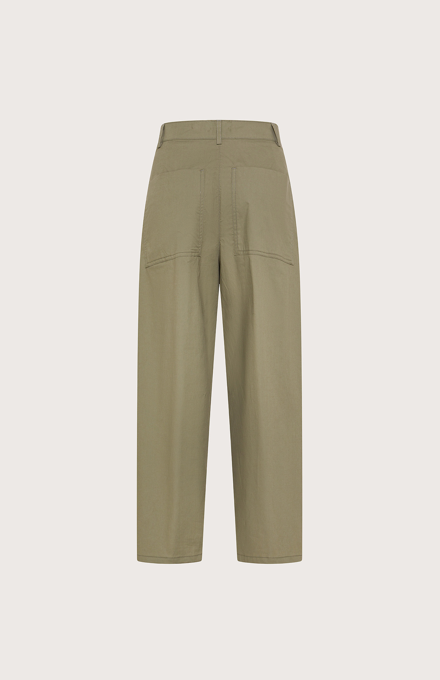 Nohavice salvia popeline stretch unito – Obrázok 3