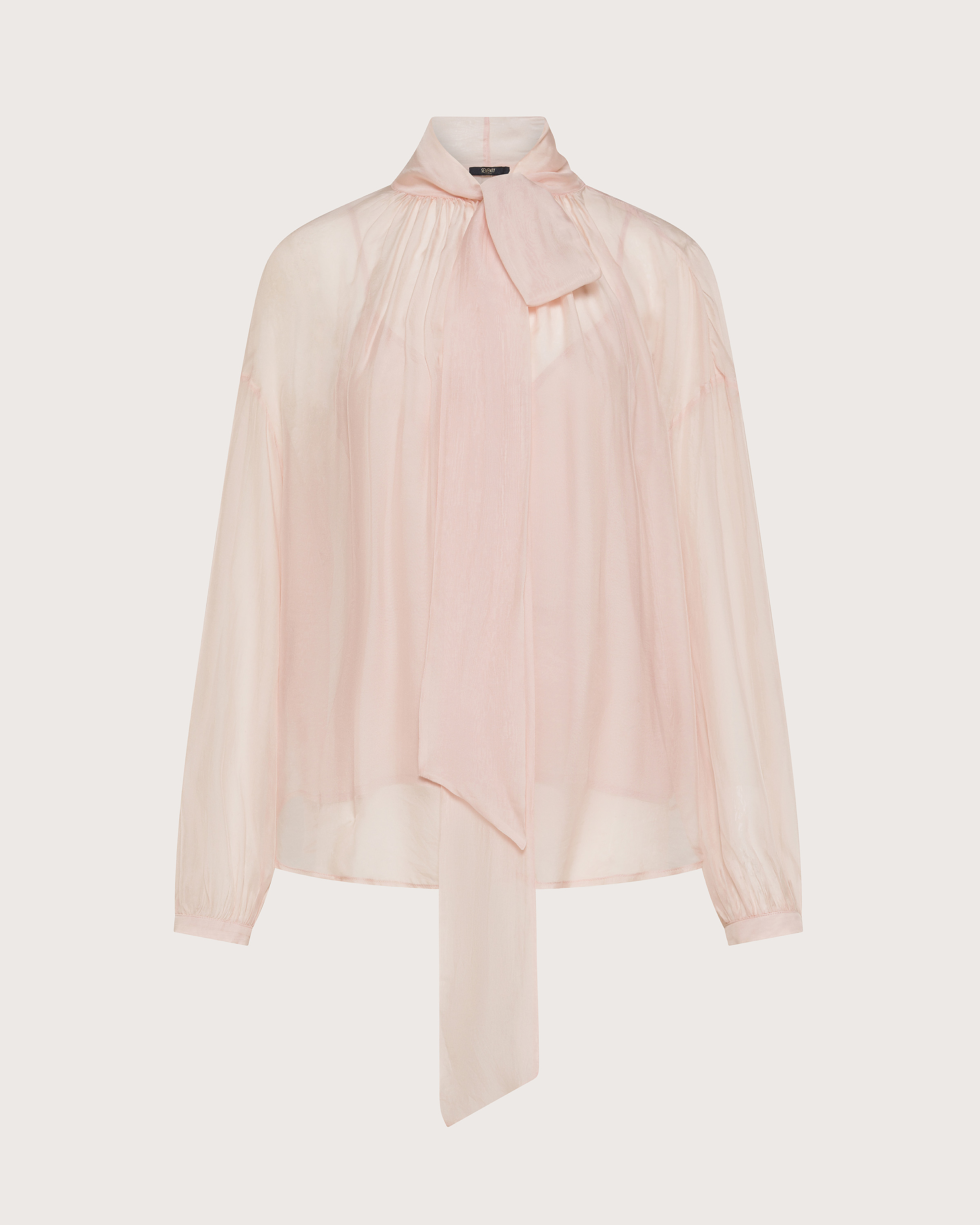 Blúza cipria voile unito viscosa seta 