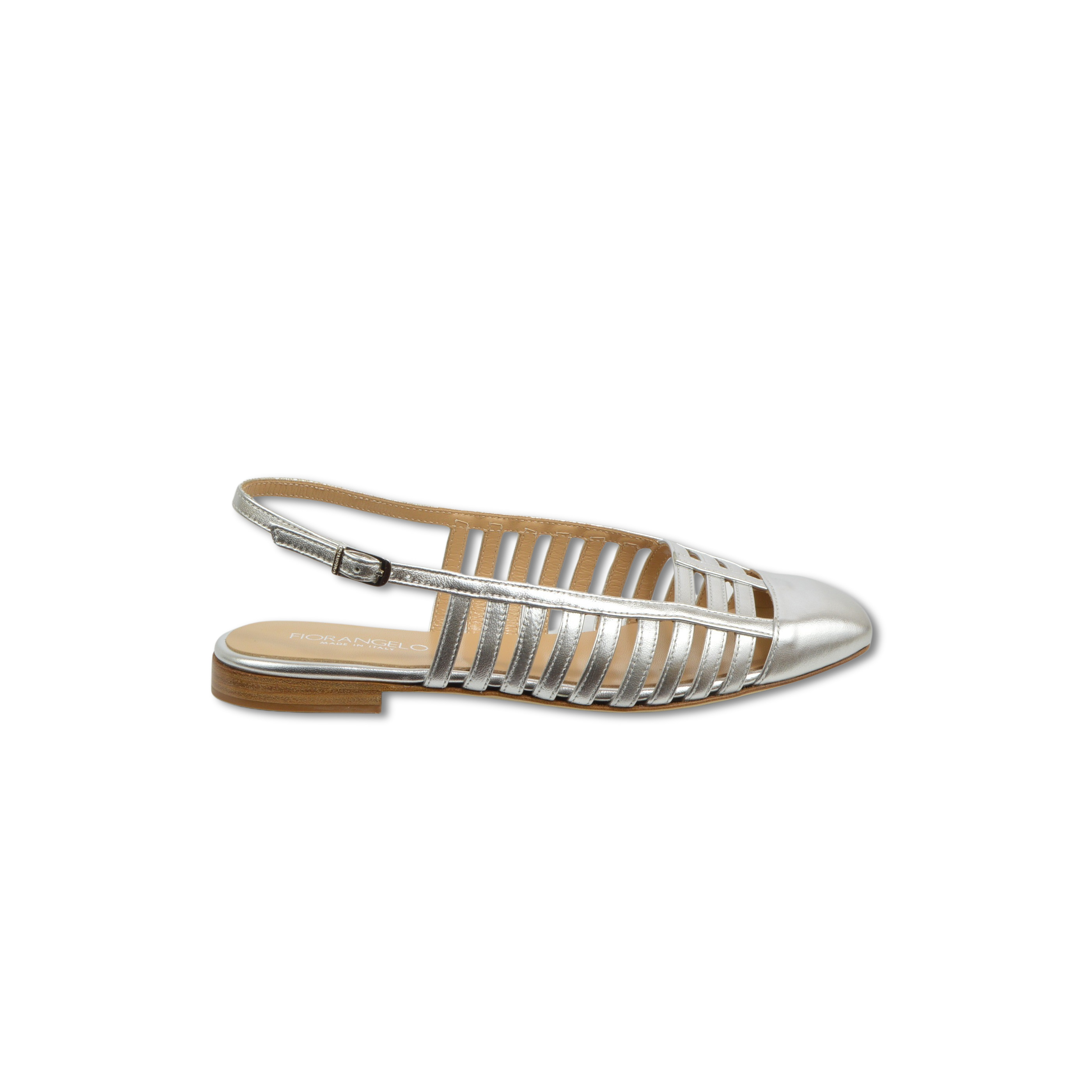 Letné topánky laminato argento