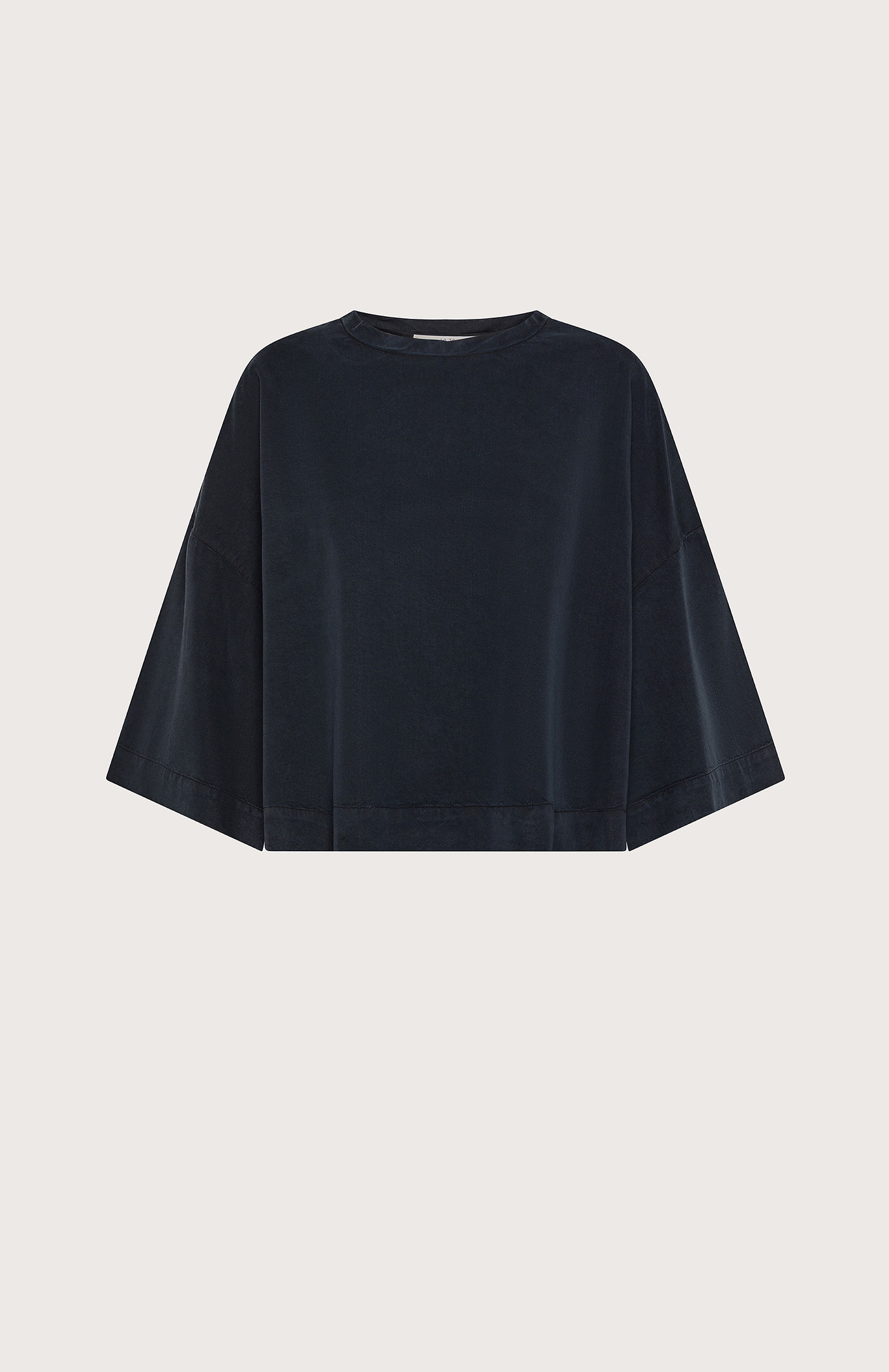 Blúza blu tela tencel tinto capo