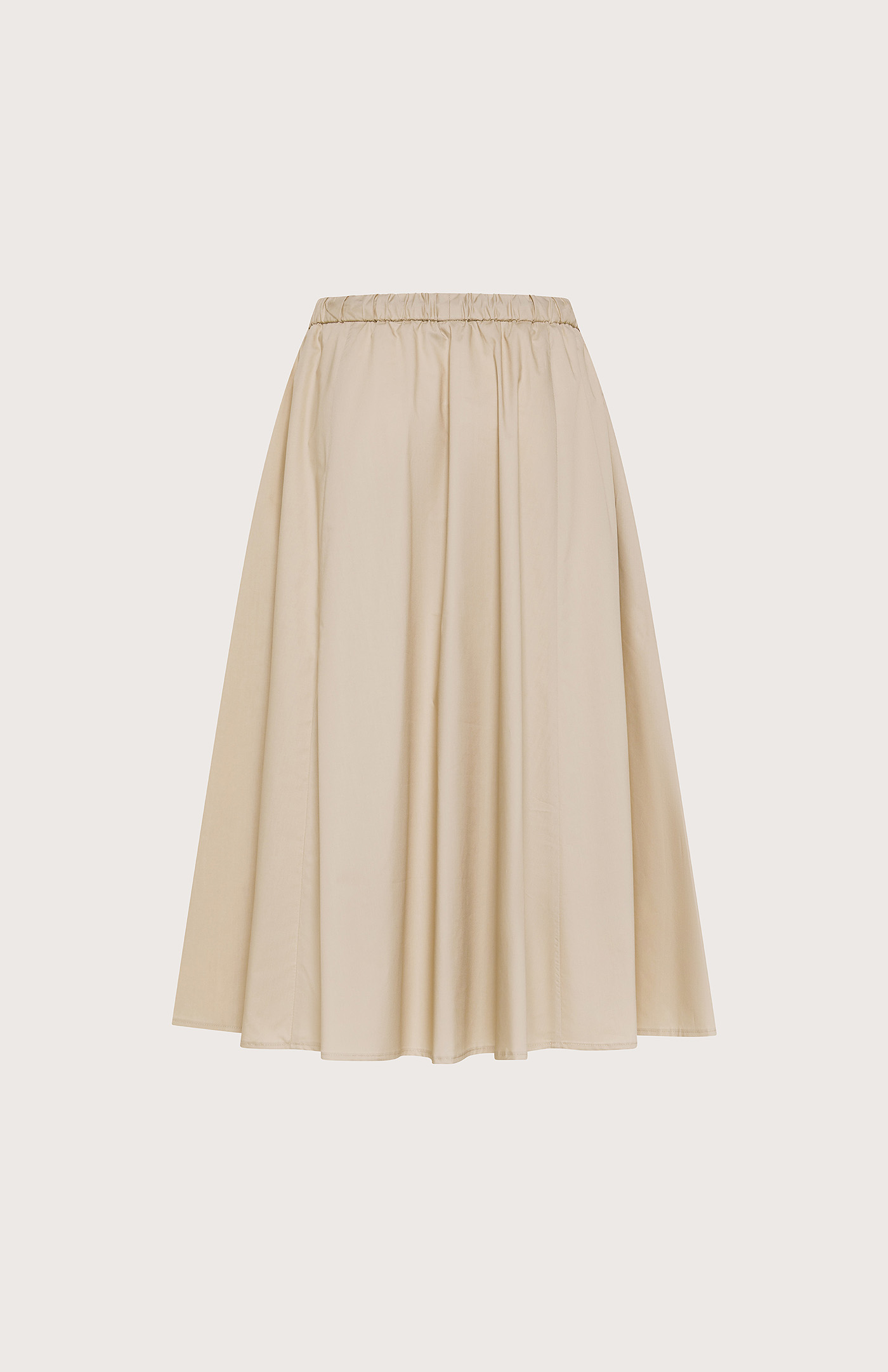 Sukňa beige popeline – Obrázok 2
