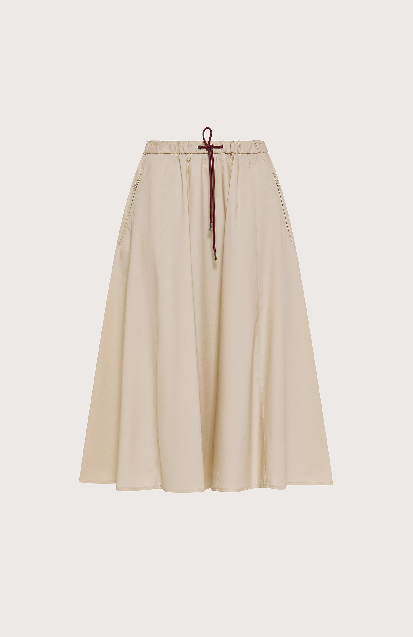 Sukňa beige popeline