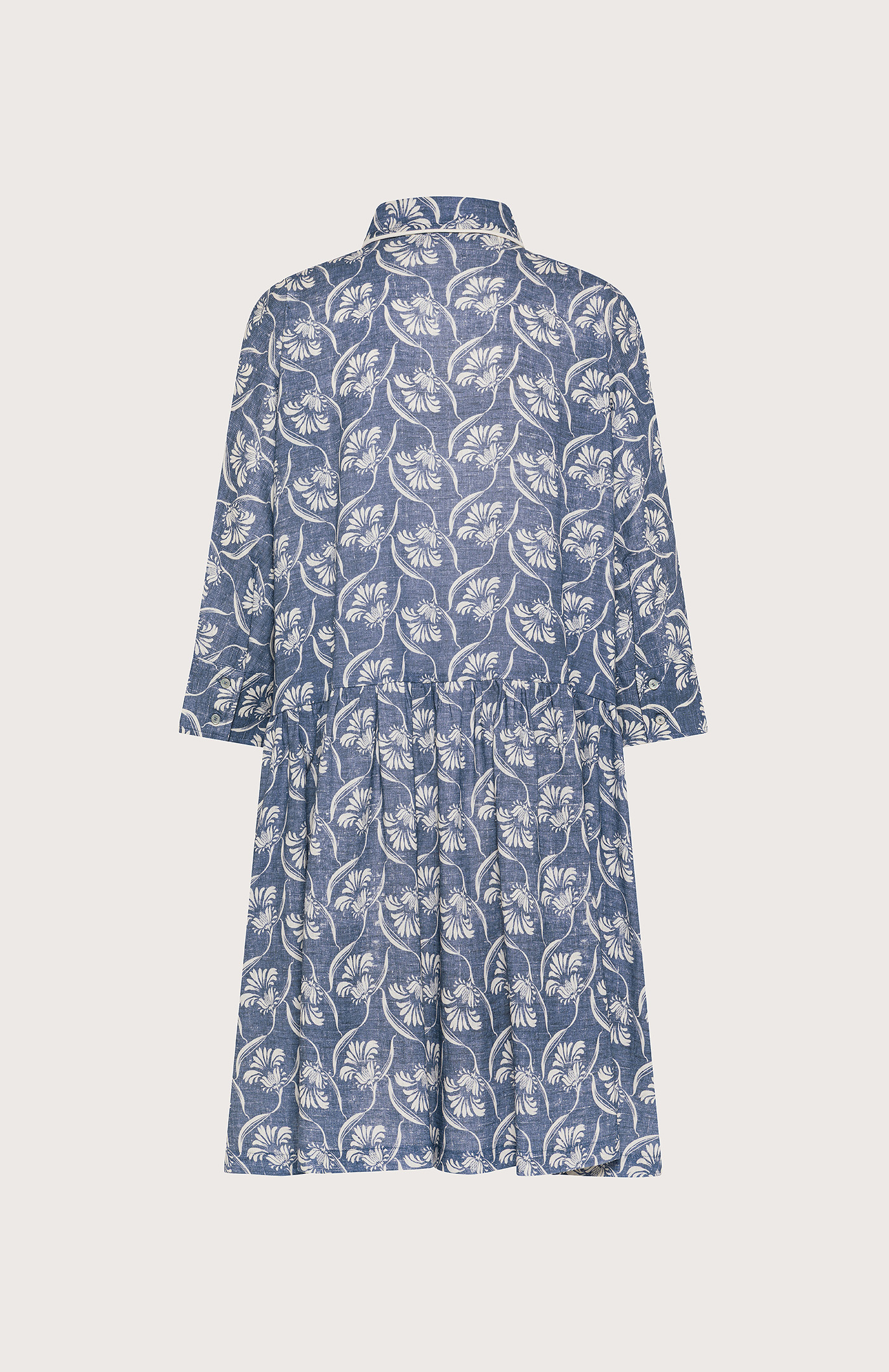 Šaty avio fiore liberty effetto denim – Obrázok 2