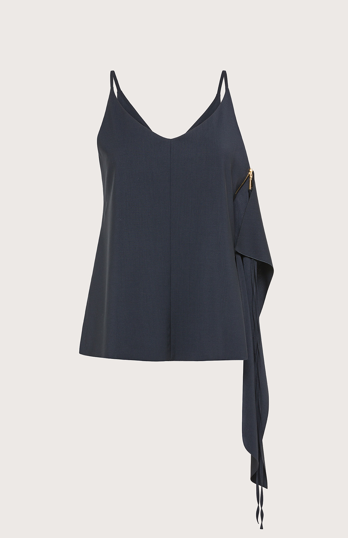 Top blu fresco lana bistretch super