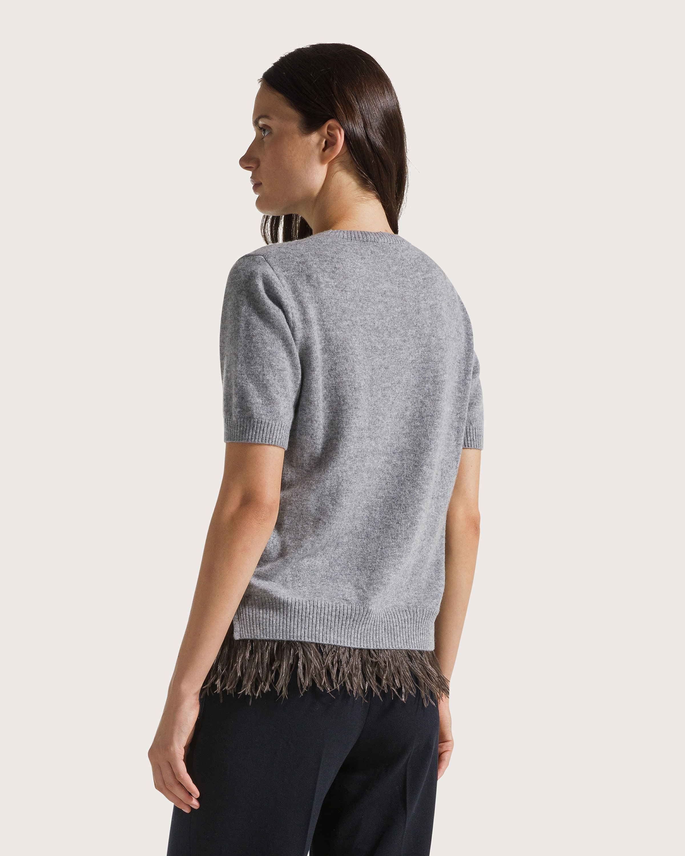 Top grigio chiaro cashmere finezze varie – Obrázok 5