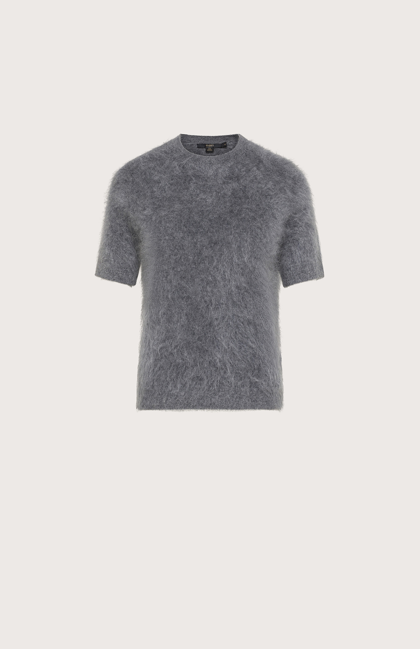 Sveter grigio chiaro pelosetto in cashmere