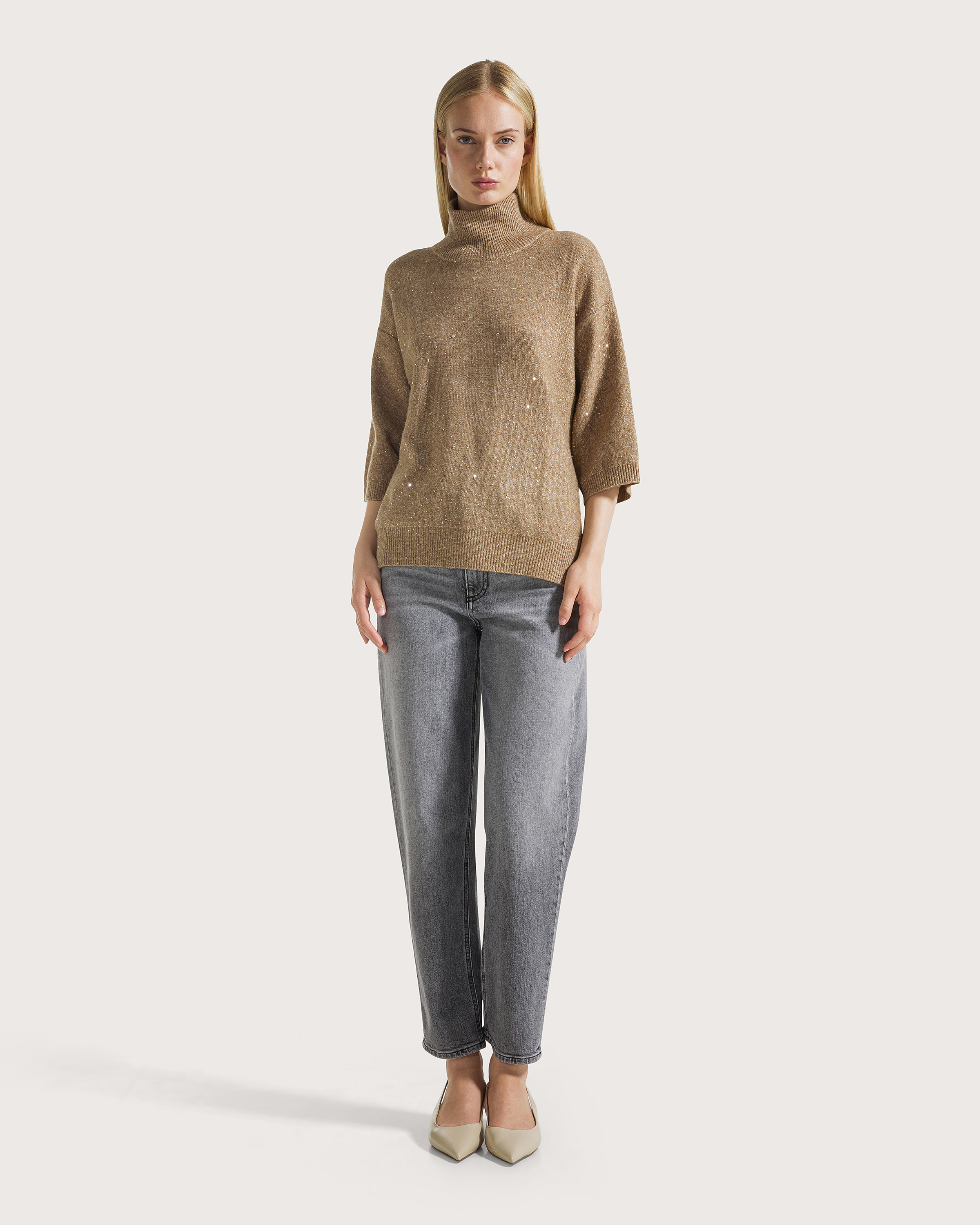 Nohavice denim grigio stretch ardesia – Obrázok 6