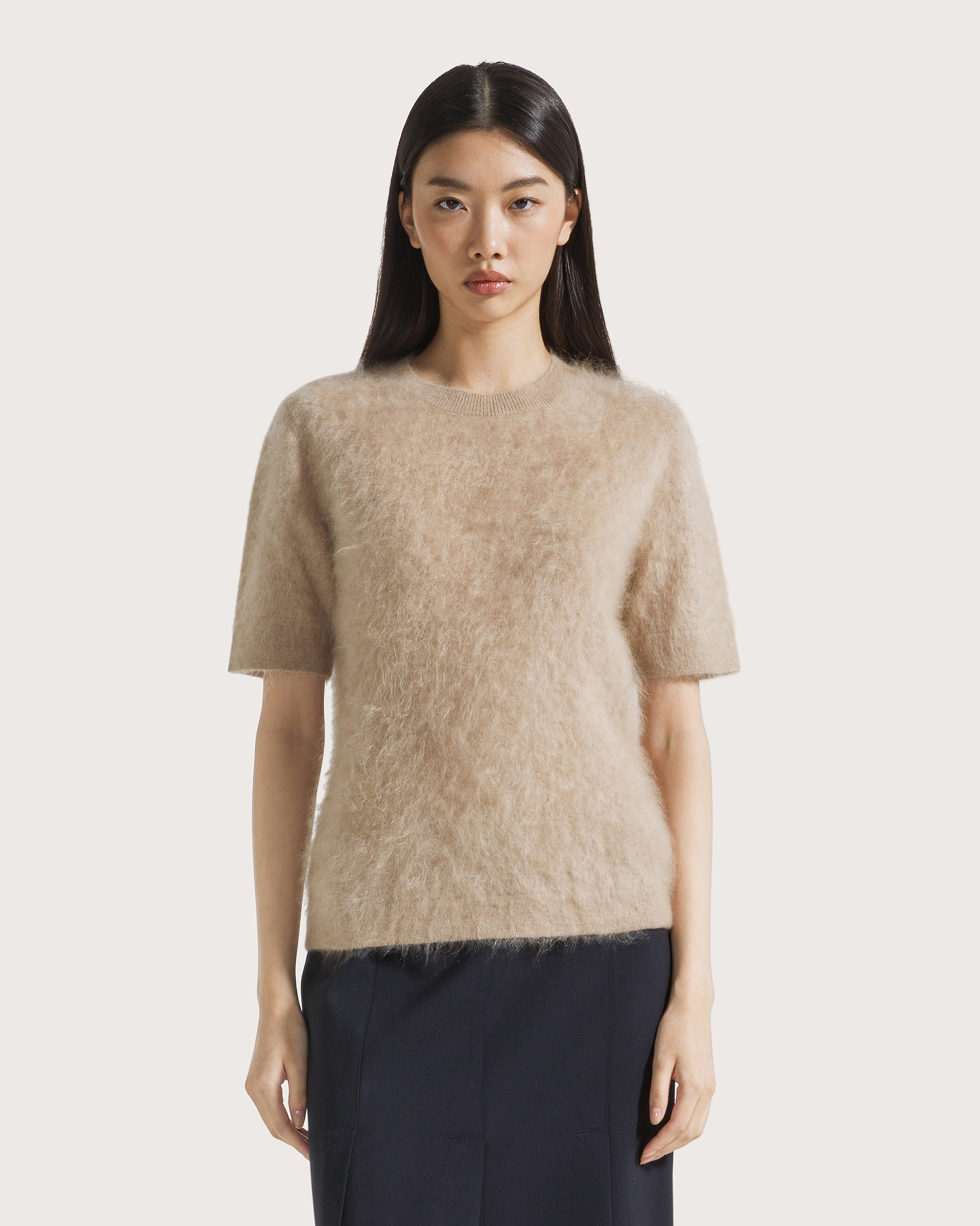 Sveter fango pelosetto in cashmere